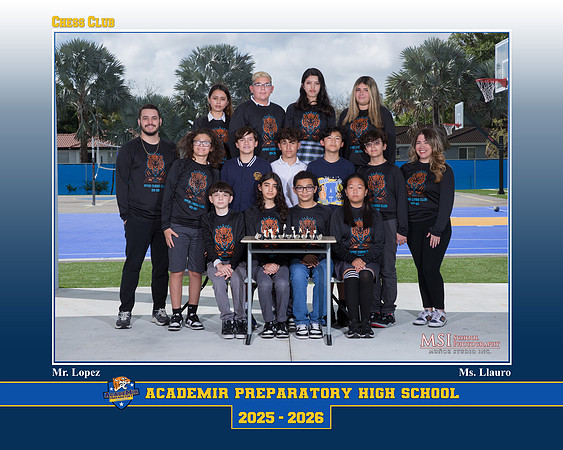Chess Club - Mr. Lopez - Ms. Llauro